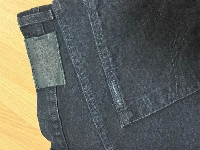Calça Jeans Harley-Davidson Preta - Foto 5