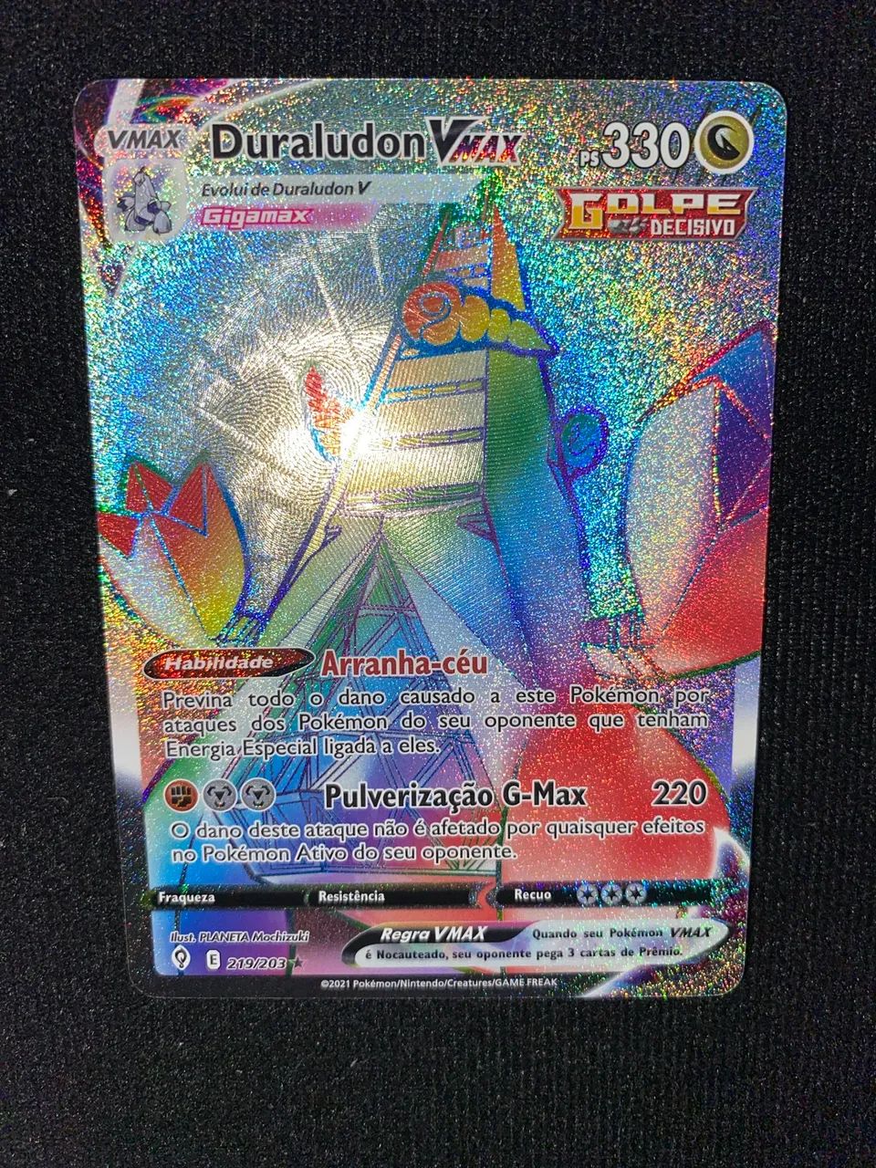 Carta Pokémon Duraludon Vmax (219/203) - Foto 2