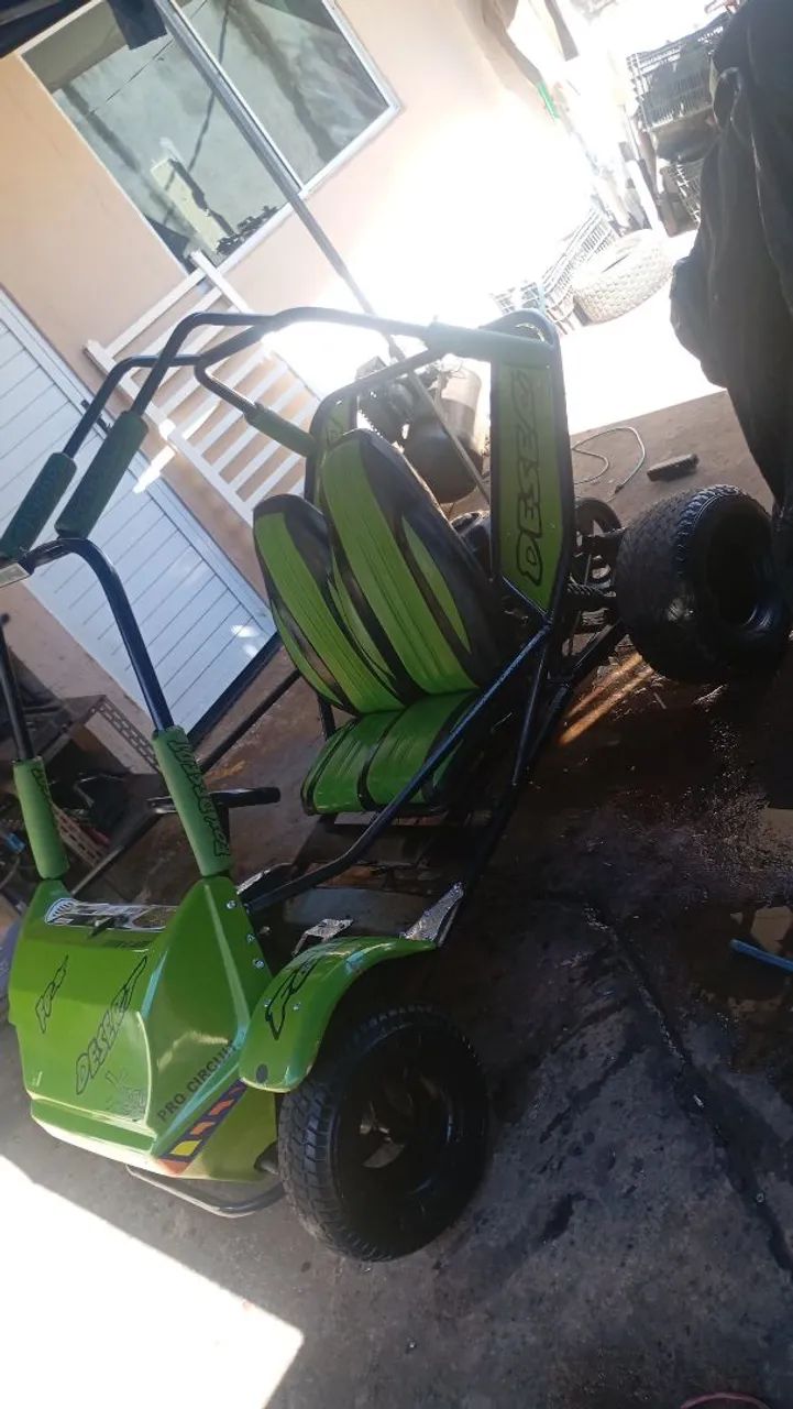 Mini buggy chassi longo partida elétrica - Foto 3