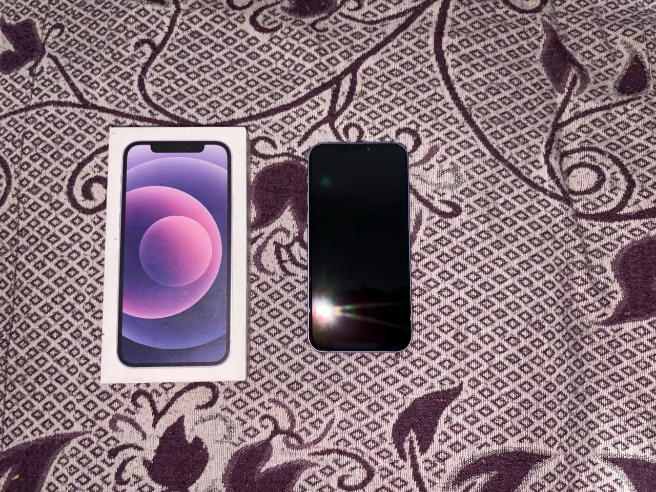iPhone 12 64GB Roxo + Caixa - Foto 3