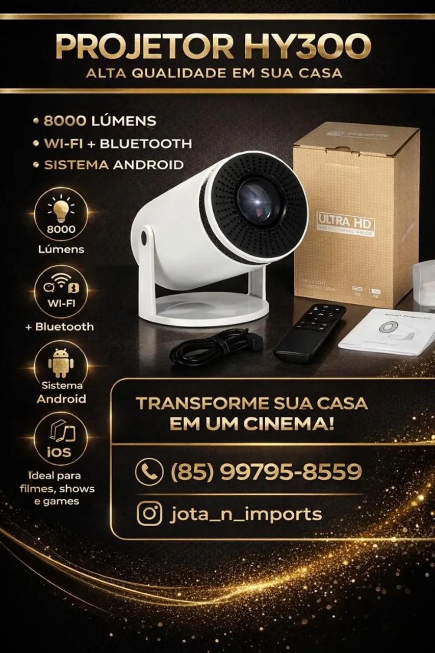 Projetor hy300 Novos a Pronta Entrega