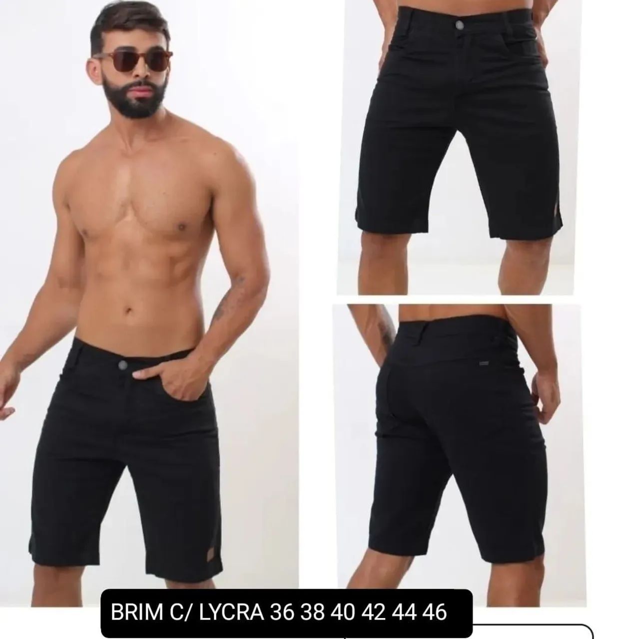 Bermudas Jeans e Brim  - Foto 3