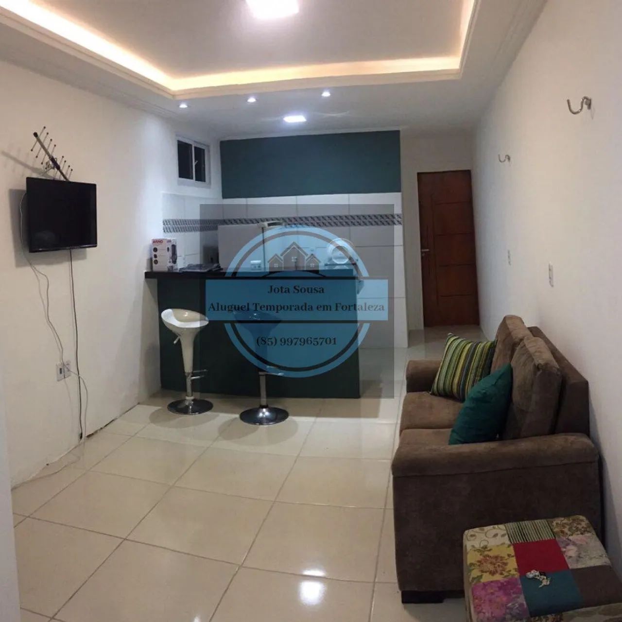 Alugo imóveis para temporada e mensal em Fortaleza próxima à beira mar