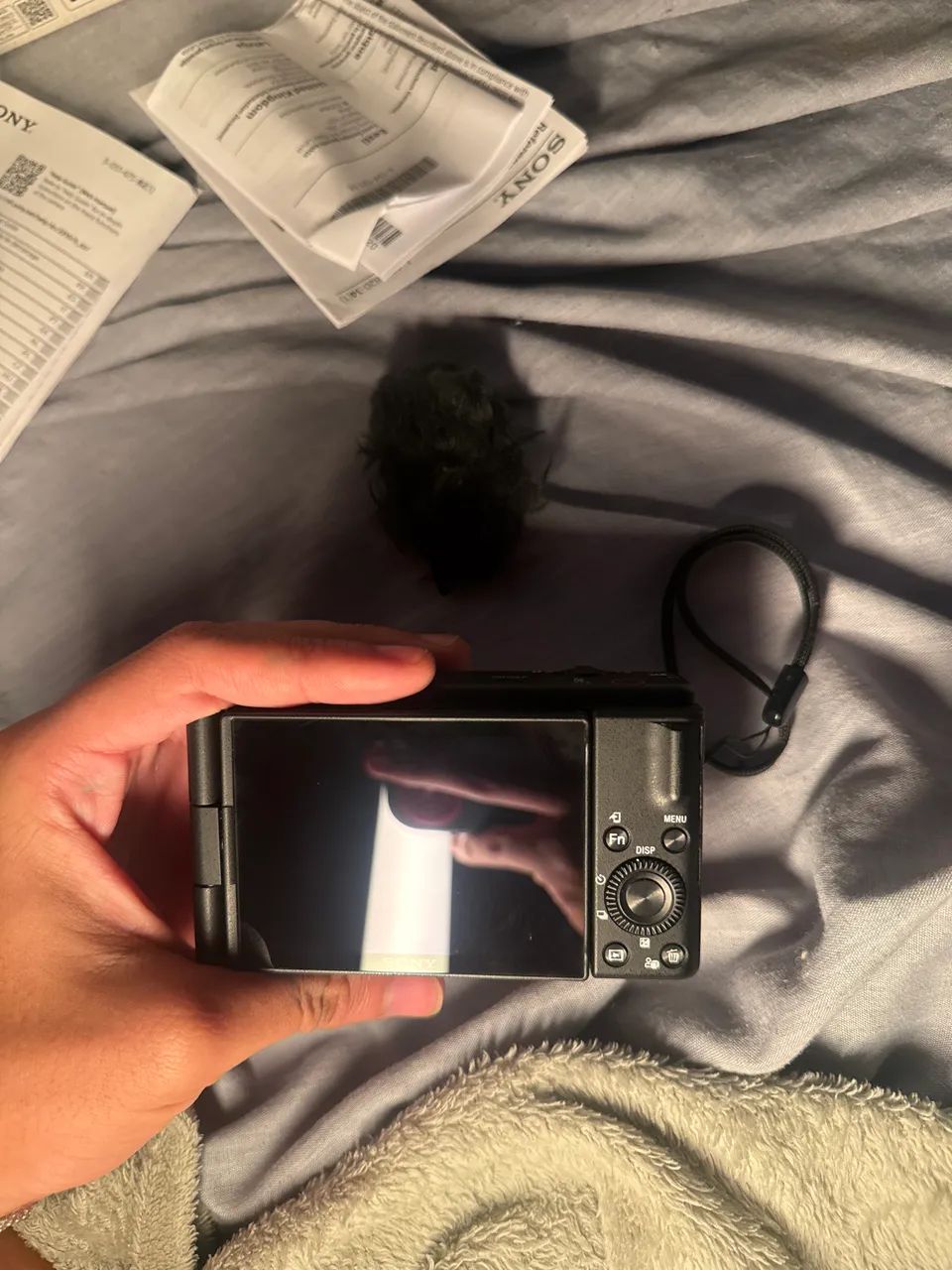 sony zv-1M2 lacrada com todos acessórios e documentos  - Foto 3
