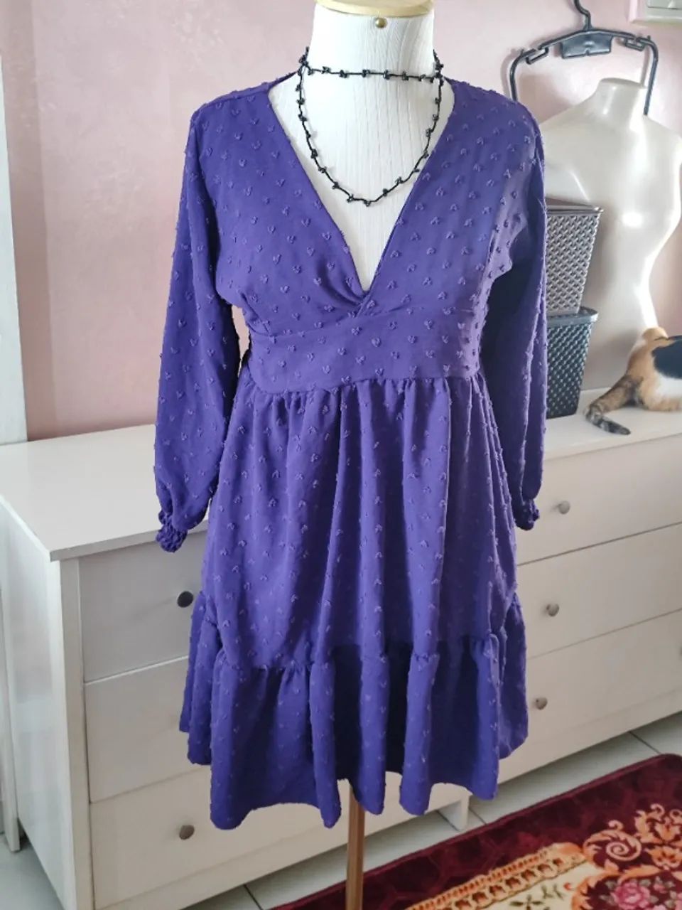 Vestido roxo - Foto 3