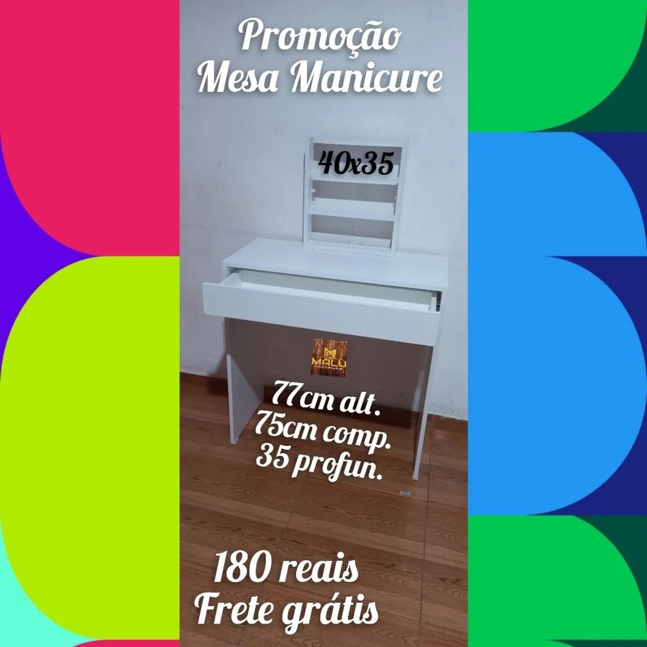 Promoção mesa manicure 