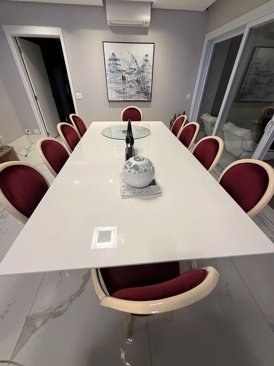 10 cadeiras estilo Luiz XV para sala de jantar