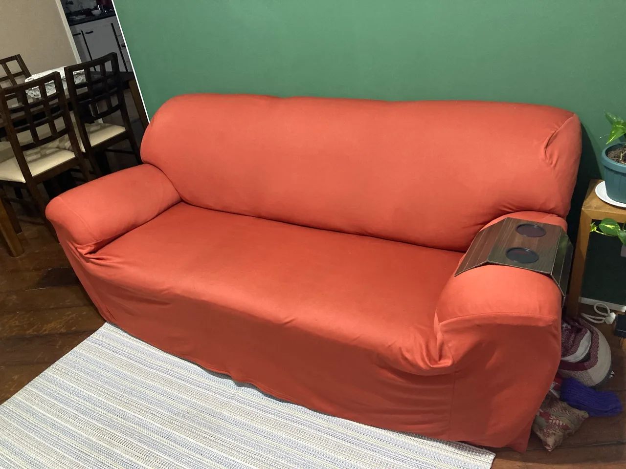 Sofá 3 Lugares com Capa65746287713409120