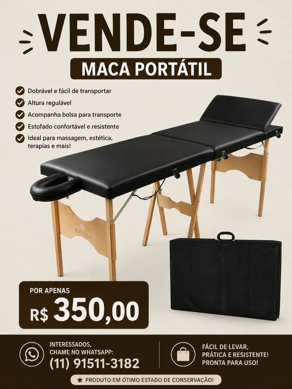 Maca portátil 