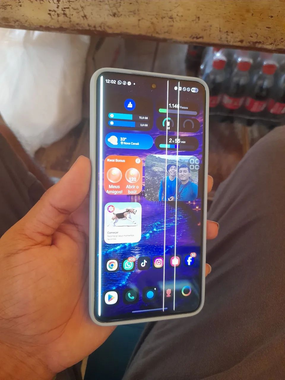 Samsung S21 FE 5G com alguns detalhes  - Foto 2