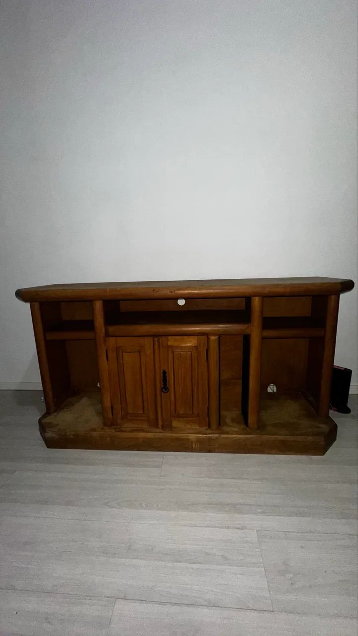 Rack Sala Madeira Maciça - Foto 5