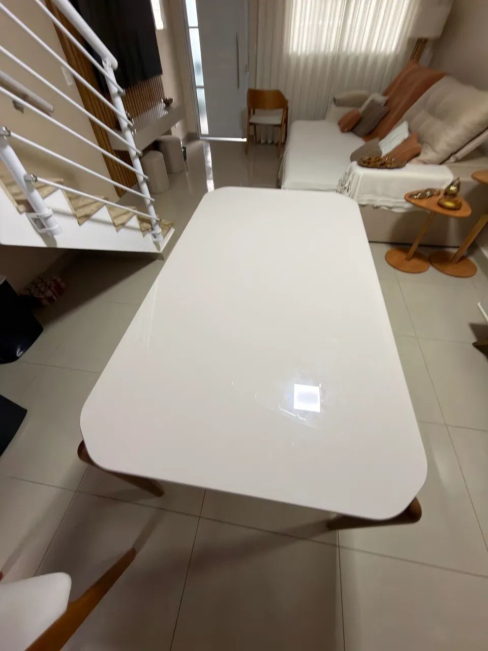 MESA DE JANTAR MADEIRA MACIÇA 6 LUGARES - Foto 4