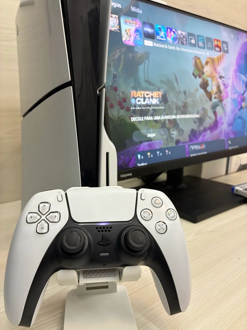 Ps5 Slim 1 TB com Leitor  - Foto 2