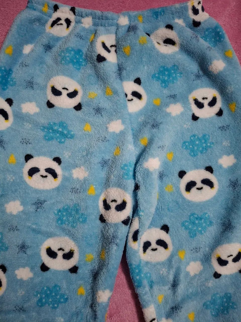 Kit Calça Peluciada Panda E Dinossauro  - Foto 2