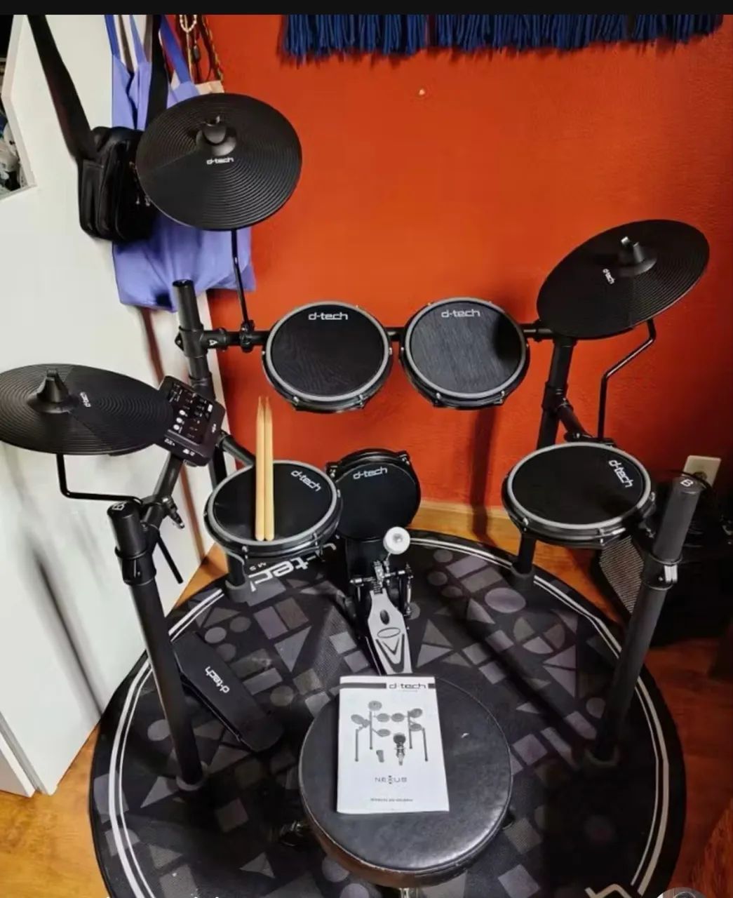 Bateria eletrônica D tech nexu?s