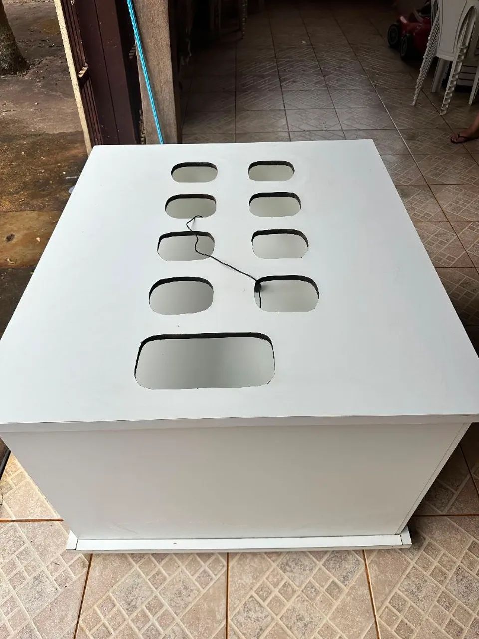 CARRINHO DE EVENTOS - DESMONTÁVEL - COM CUBAS E TAMPAS  - Foto 4