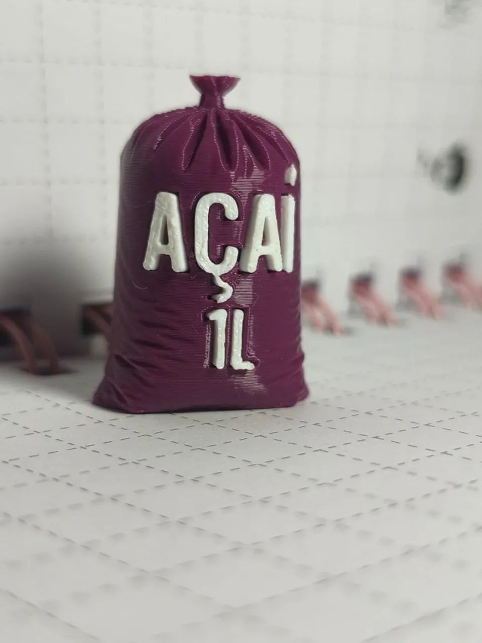 Chaveiro 3D - COLEÇÃO AÇAÍ - Chaveiros Temáticos  - Foto 4