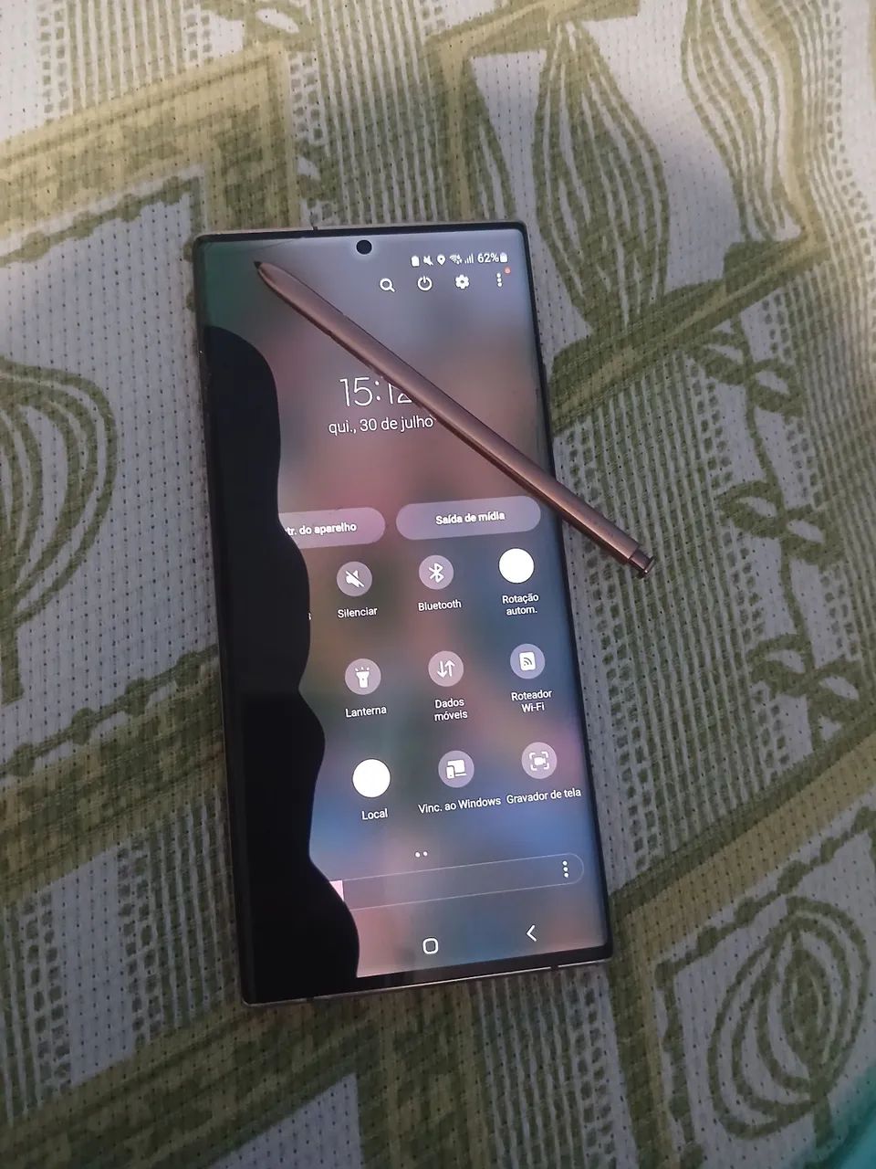 Galaxy note 20 ultra *retirada de peças. 