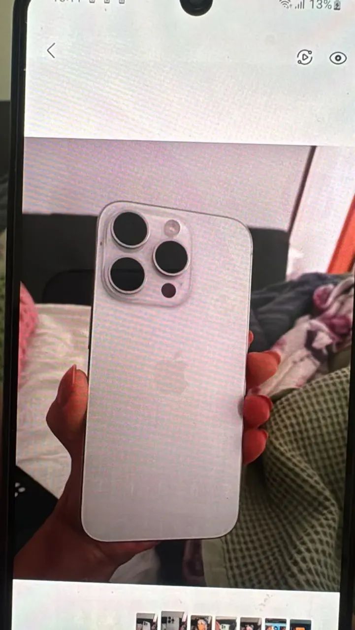 Iphone 15 pro branco