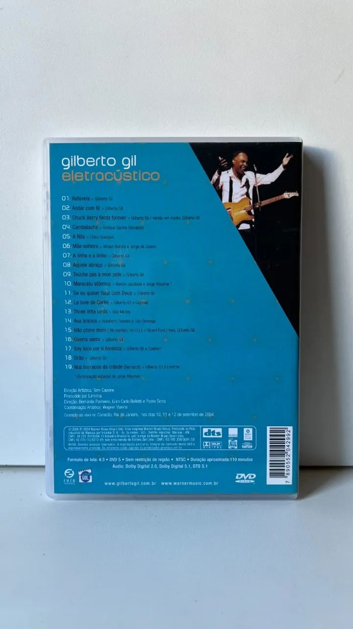 DVD - Gilberto Gil Eletroacústico: Edição Especial - Foto 3