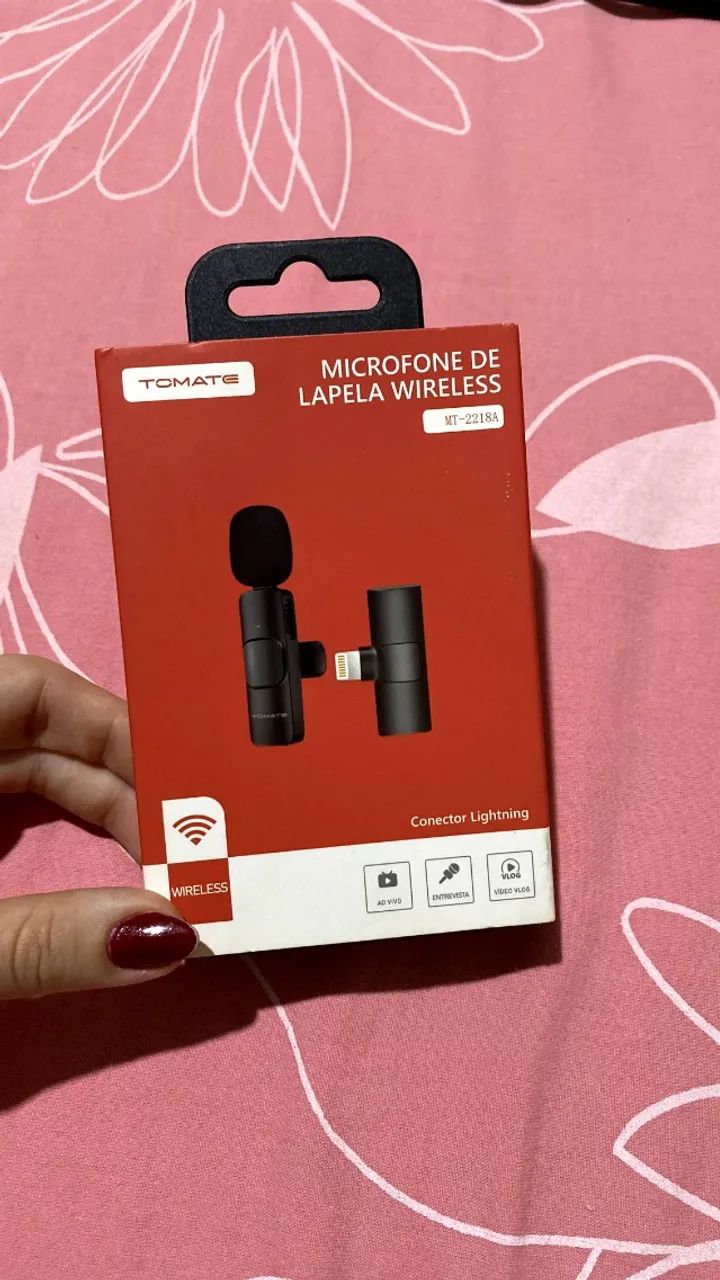 Microfone lapela Iphone