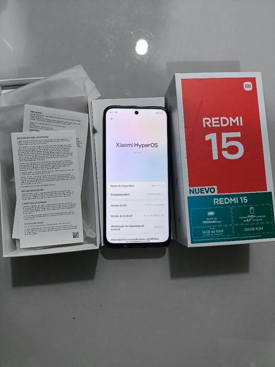 VENDO REDMI 15 
