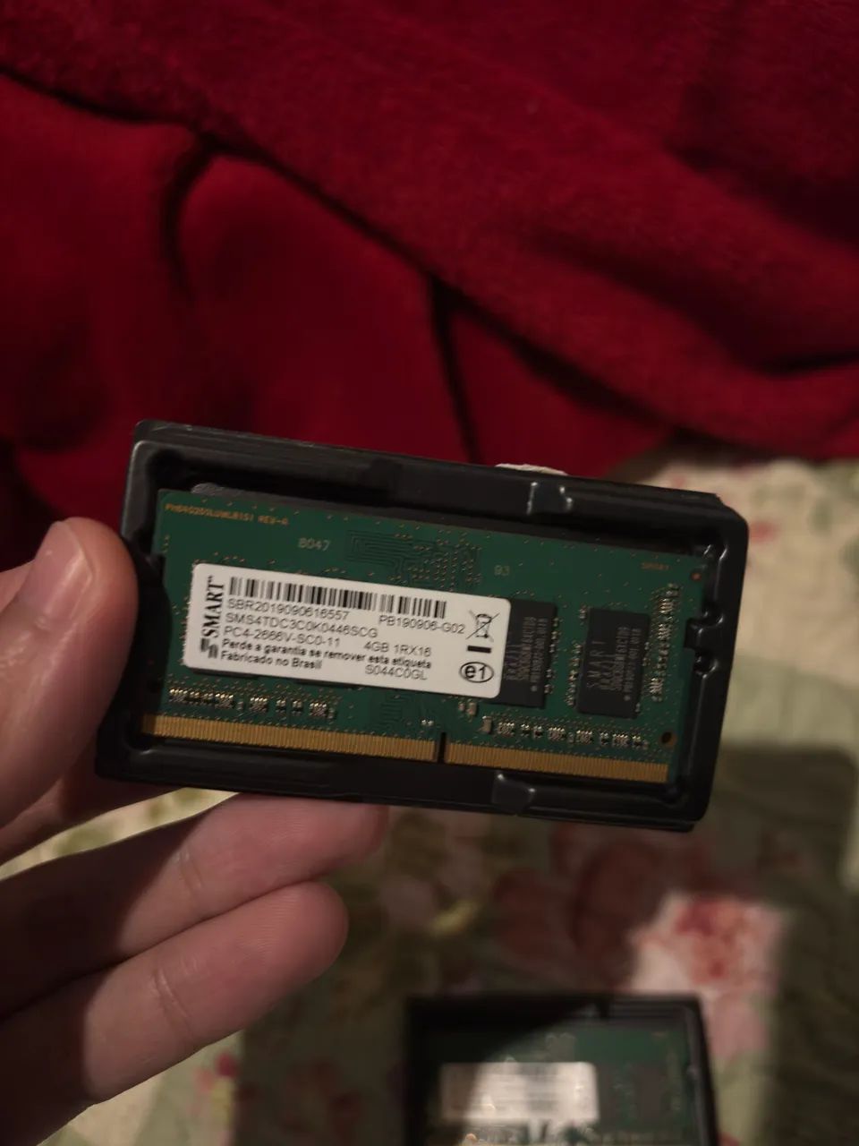 4 Memórias RAM DDR4 4GB Notebook 