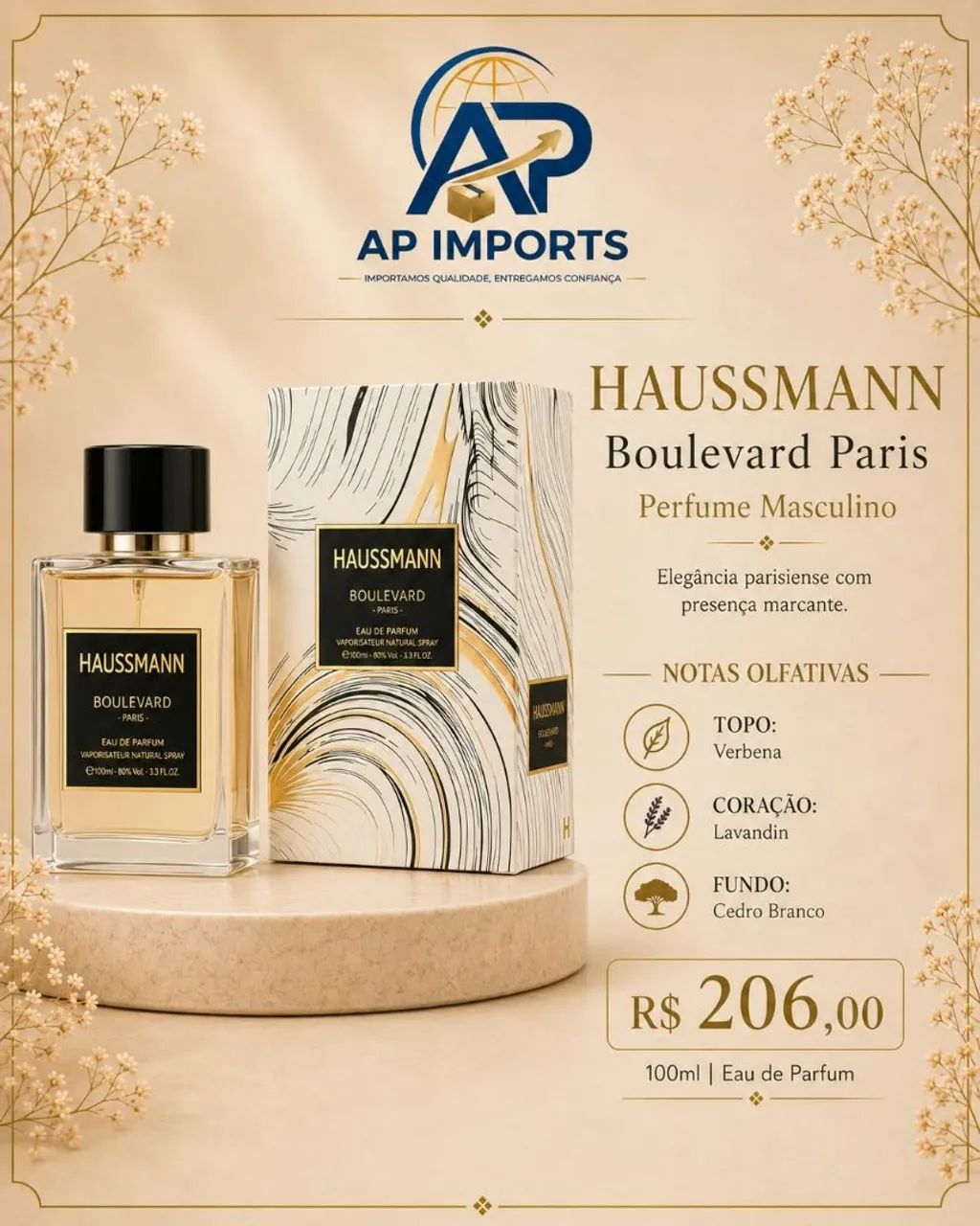 Perfume HAUSSMANN Boulevard Paris - Foto 2