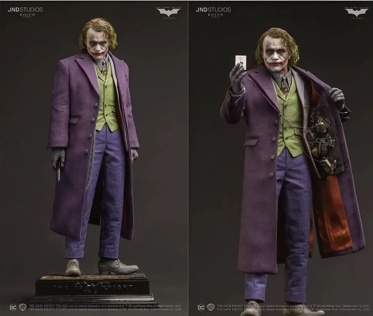 1/6 ジョーカー カスタム WonderWorld JND Studios Jnd Studios Hot Toys Inart Coringa Joker 1/6 Leia O Anúncio