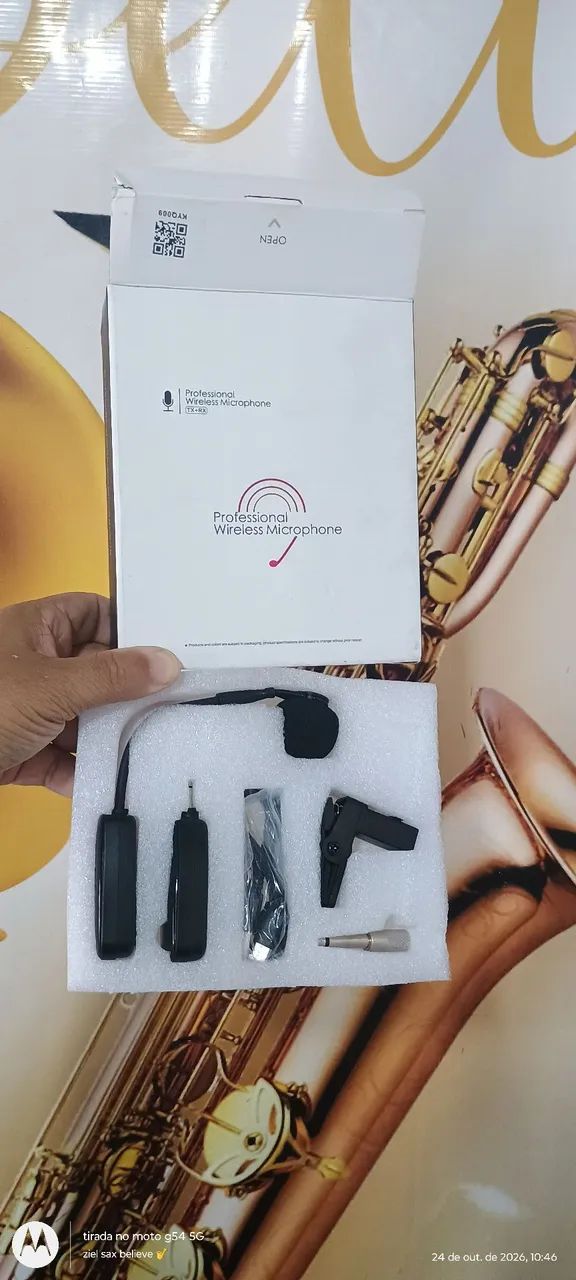 Microfone sem fio para saxofone  - Foto 2