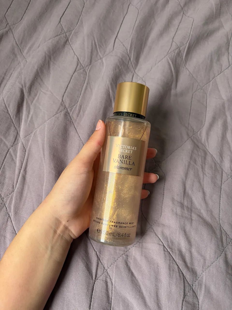 body splash victoria?s secrets bare vanilla shimer
