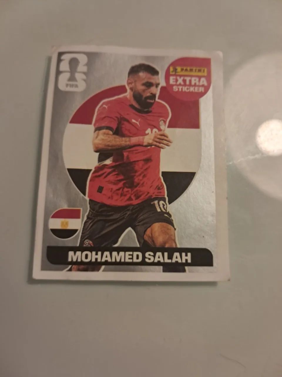 Figurinha Extra sticker do salah prat