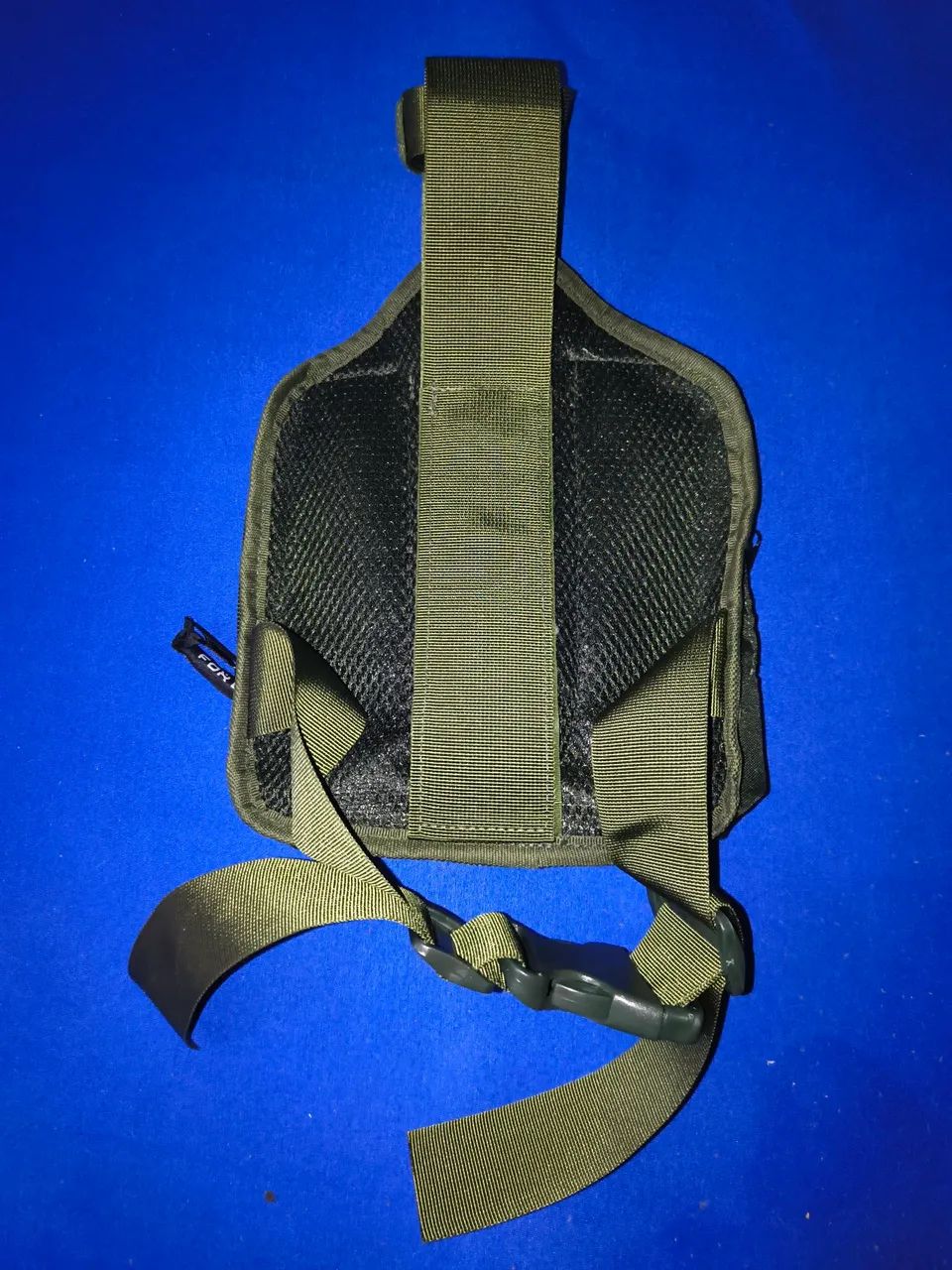 Pochete de perna verde militar sem uso - Foto 2
