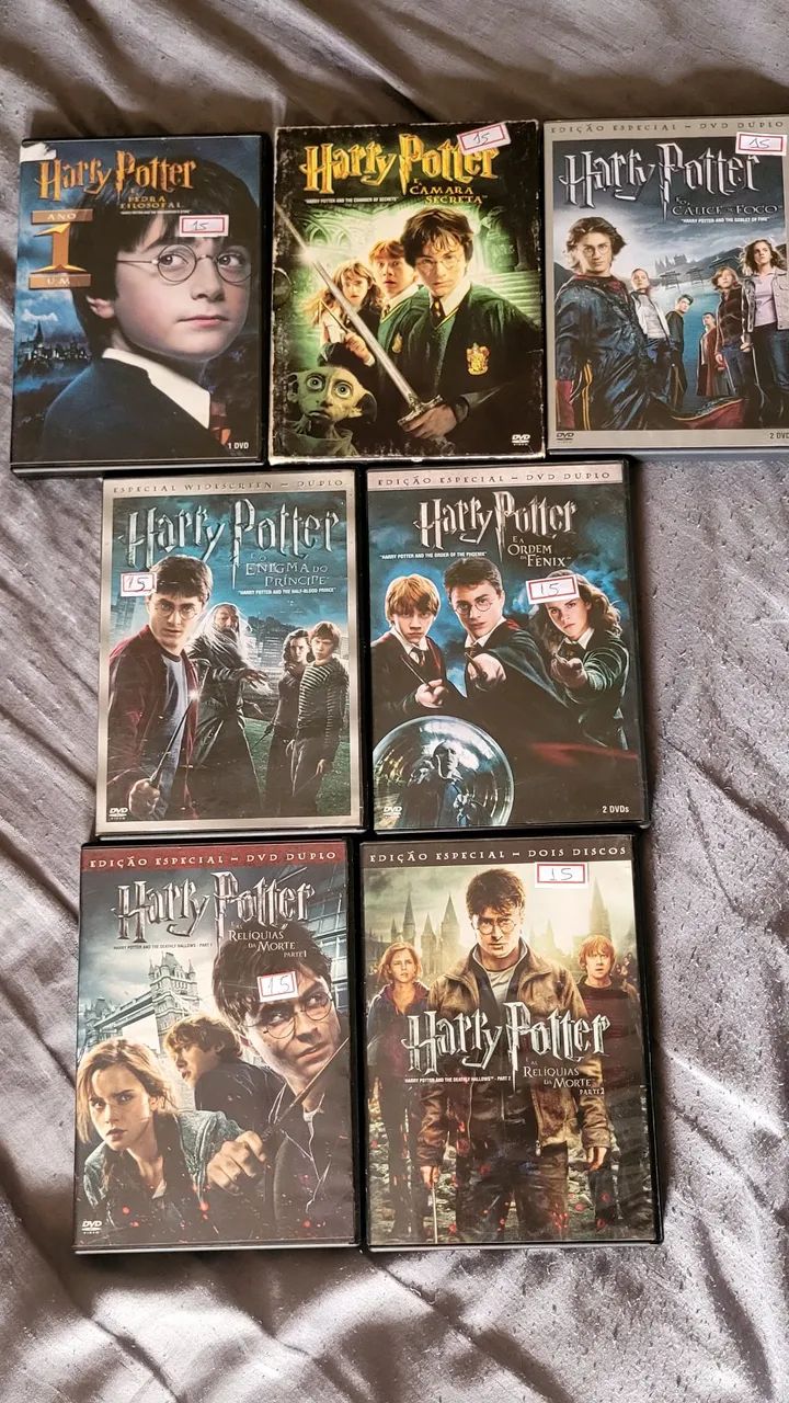 Dvd Harry Potter Colecão