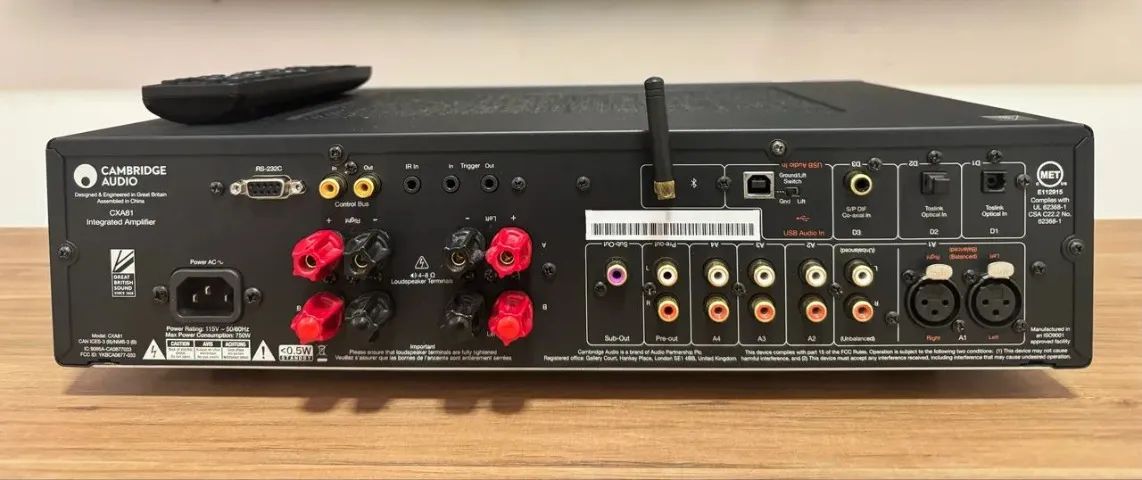Amplificador Integrado Cambridge CXA-81 MK-I - Aparelhos de Som