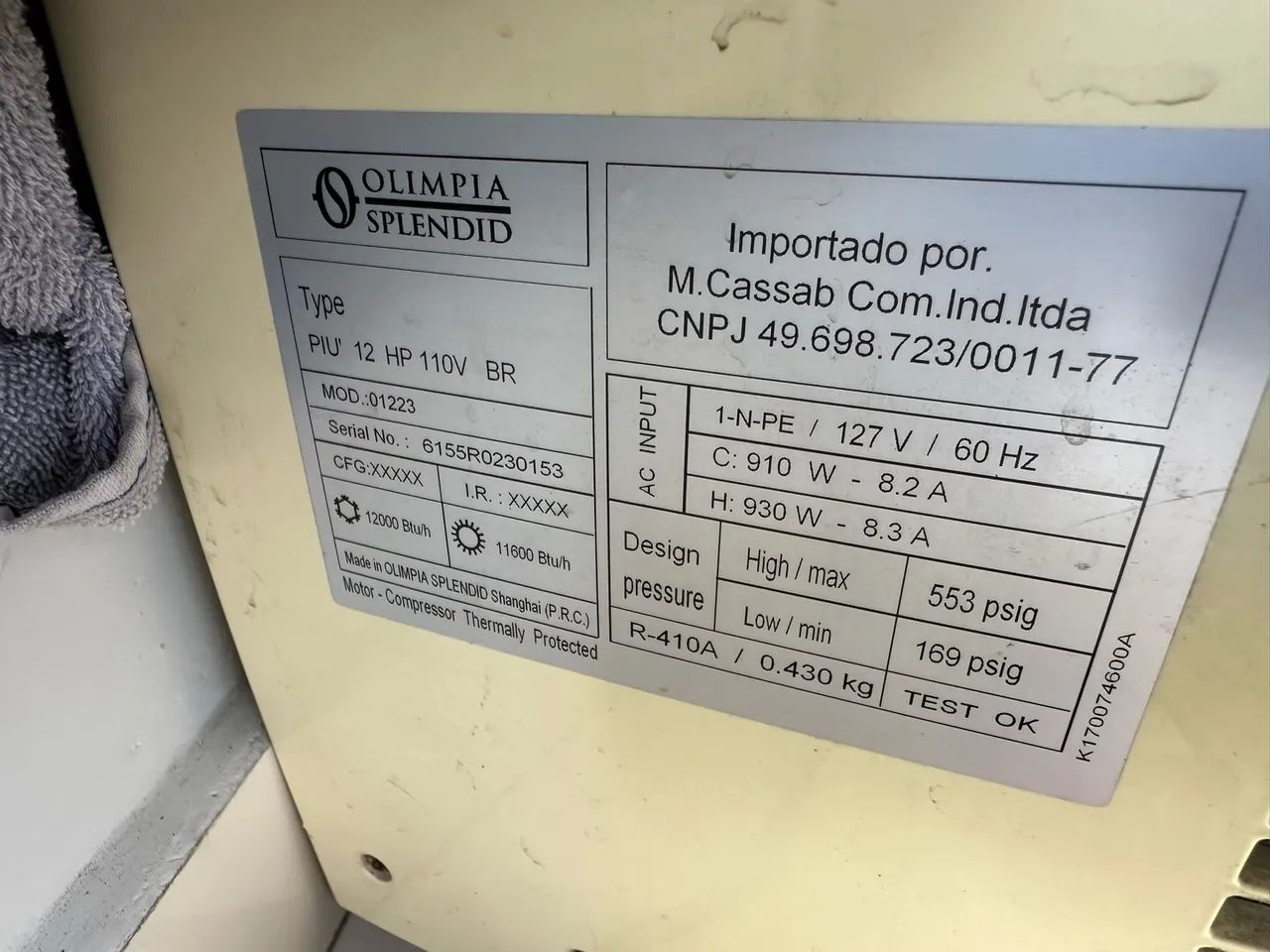 Ar condicionado 12mil Btu  - Foto 3