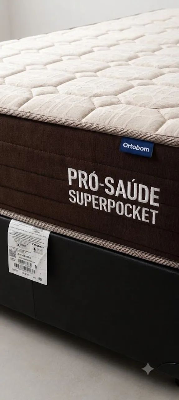 Vendo Cama Box solteiro Ortobom - Foto 3