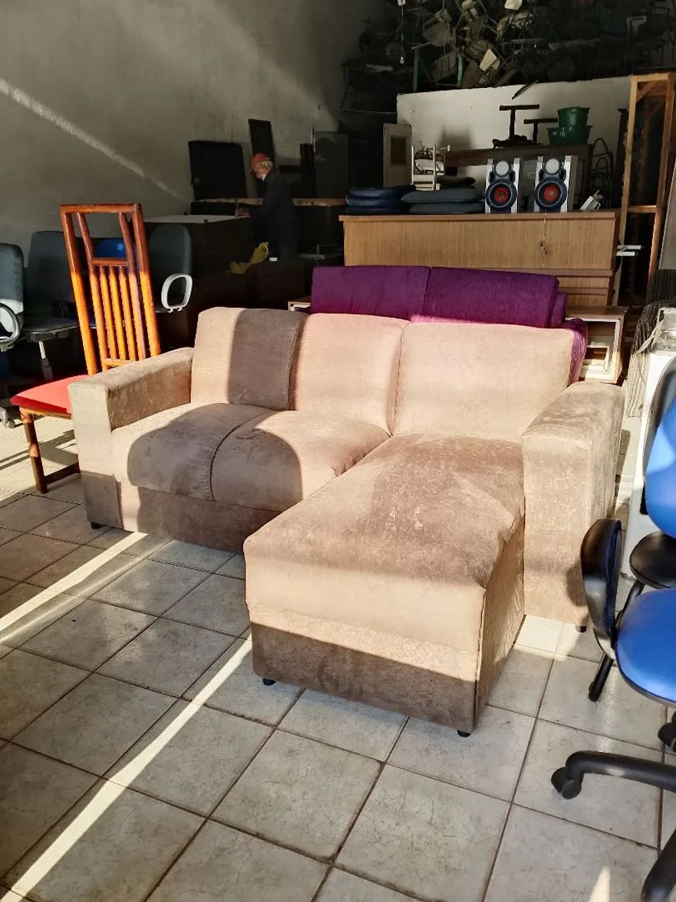 Sofá 3 lugares 