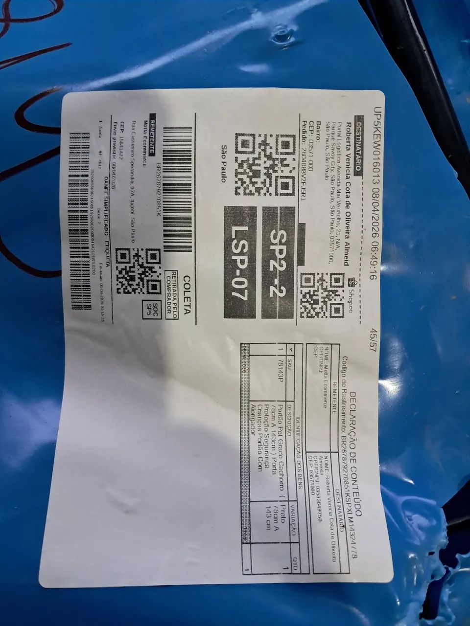GRADE SEGURANÇA CRIANÇAS E PETS NOVA  - Foto 3