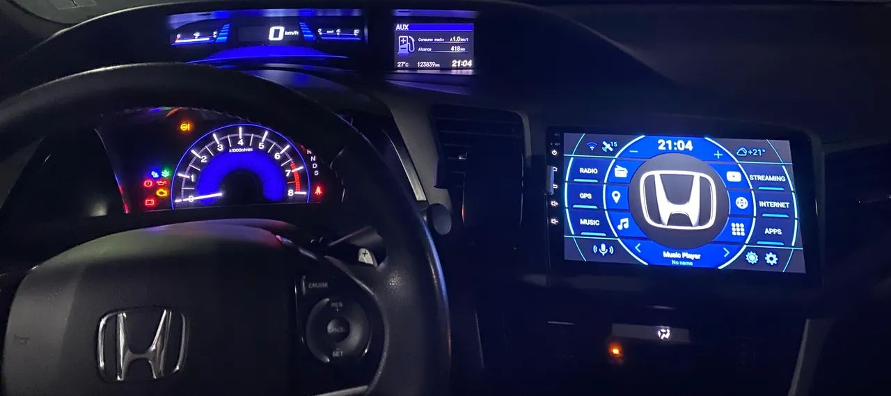 Central multimídia ANDROID para Honda Civic G9 (2012 a 2016) - Foto 5