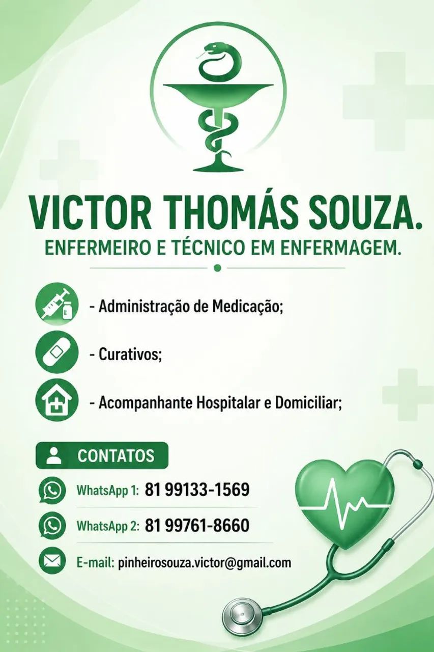 ENFERMEIRO E TÉCNICO EM ENFERMAGEM.