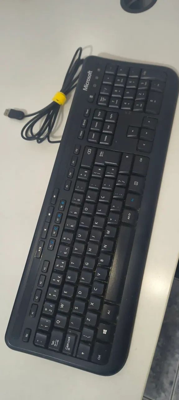 Kit Teclado e Mouse Microsoft Wired 600 USB - Perfeito Estado - Foto 5