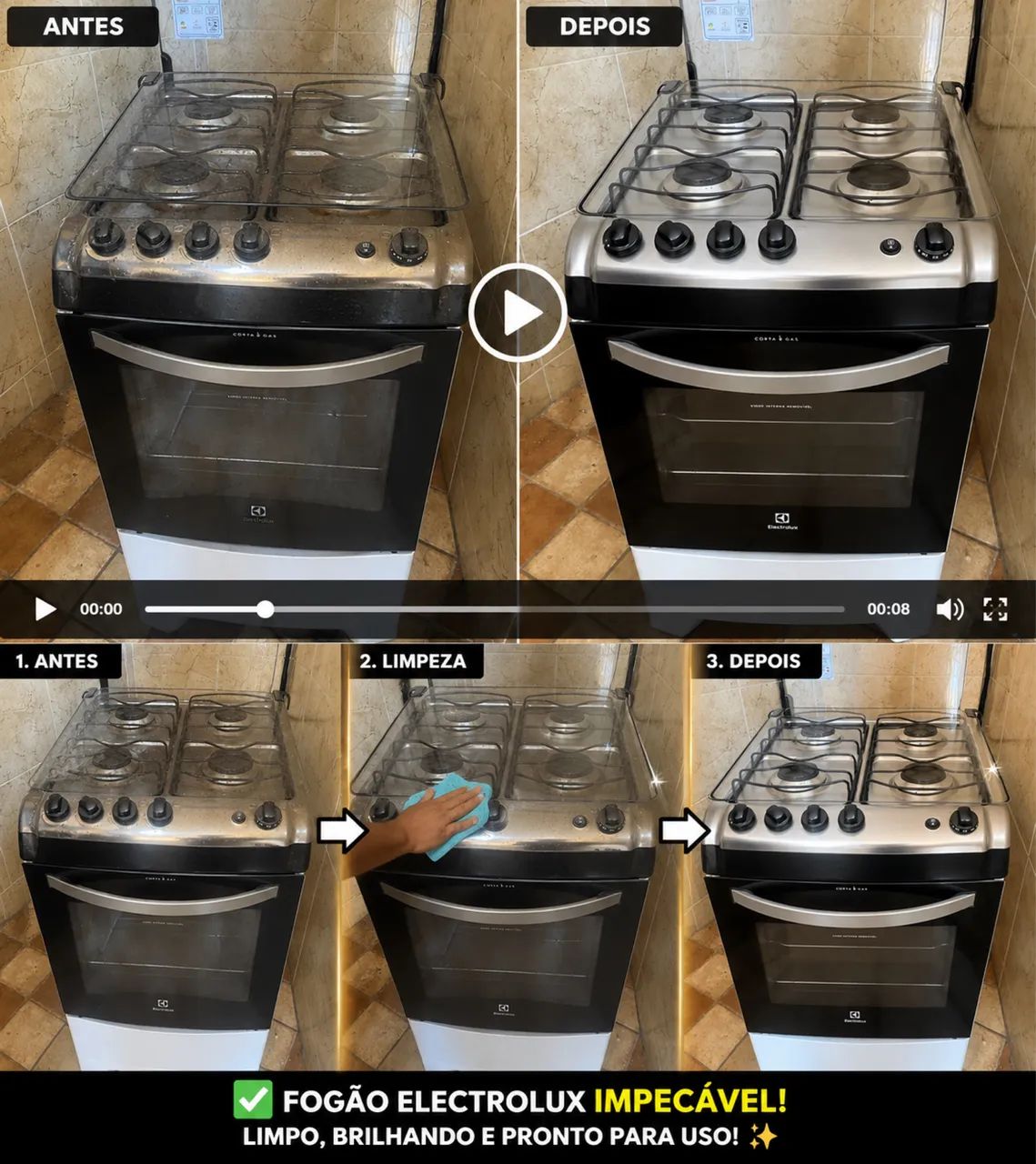 Fogão Electrolux 