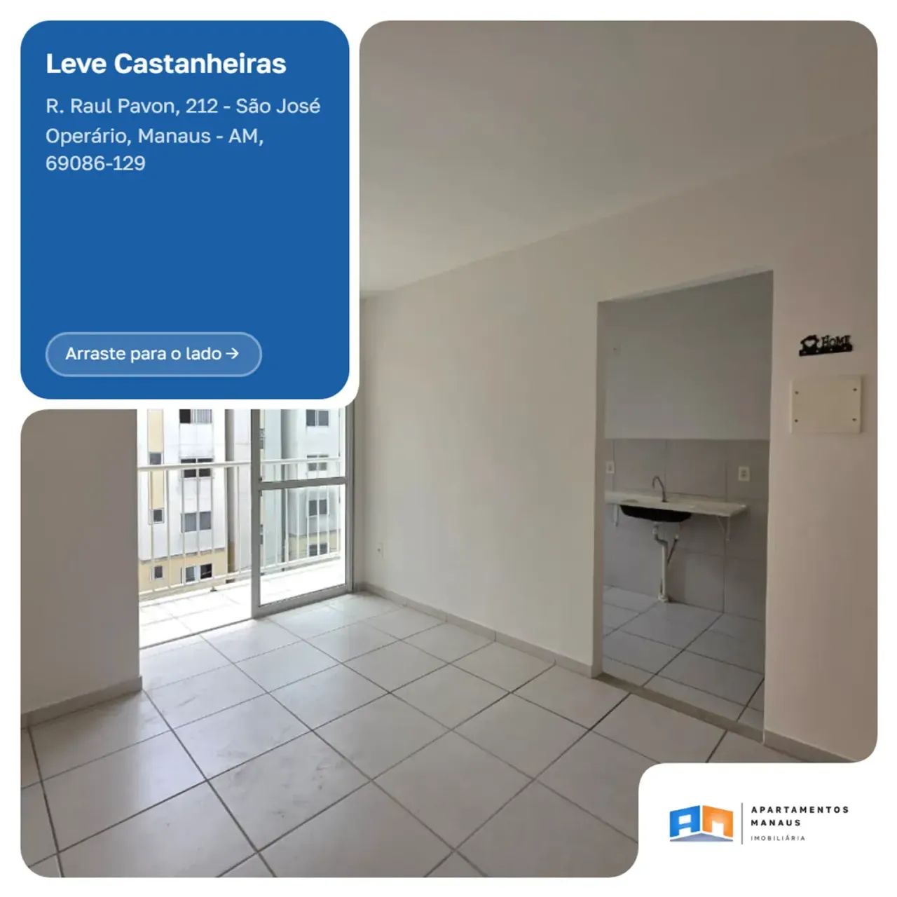 Leve Castanheiras  - 2 Quartos -  São José - Foto 3