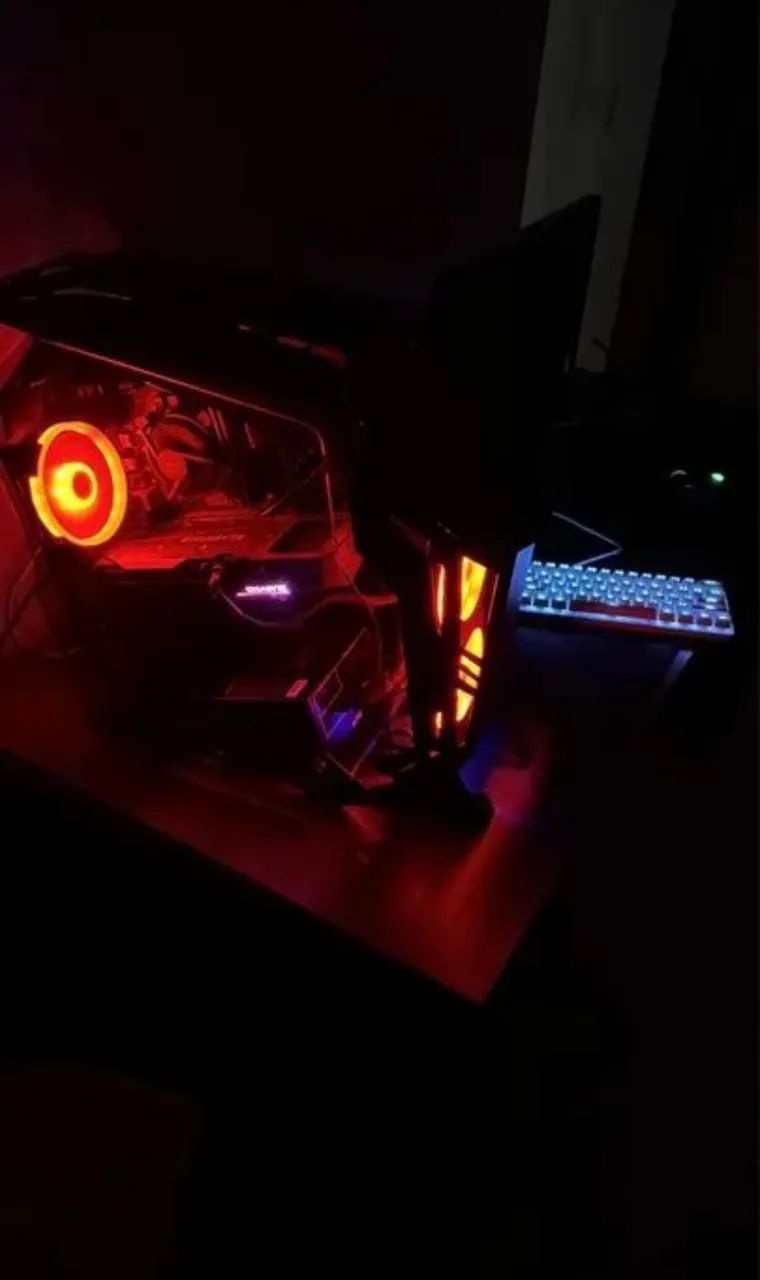 Pc gamer + monitor + cadeira + mouse + teclado - Foto 2