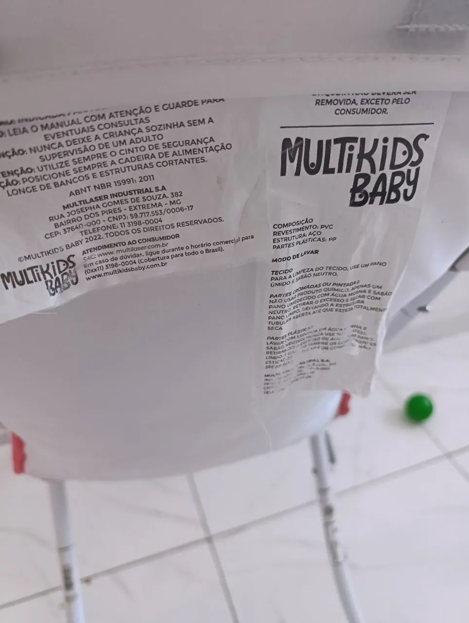 Cadeira de Alimentação  - Foto 2