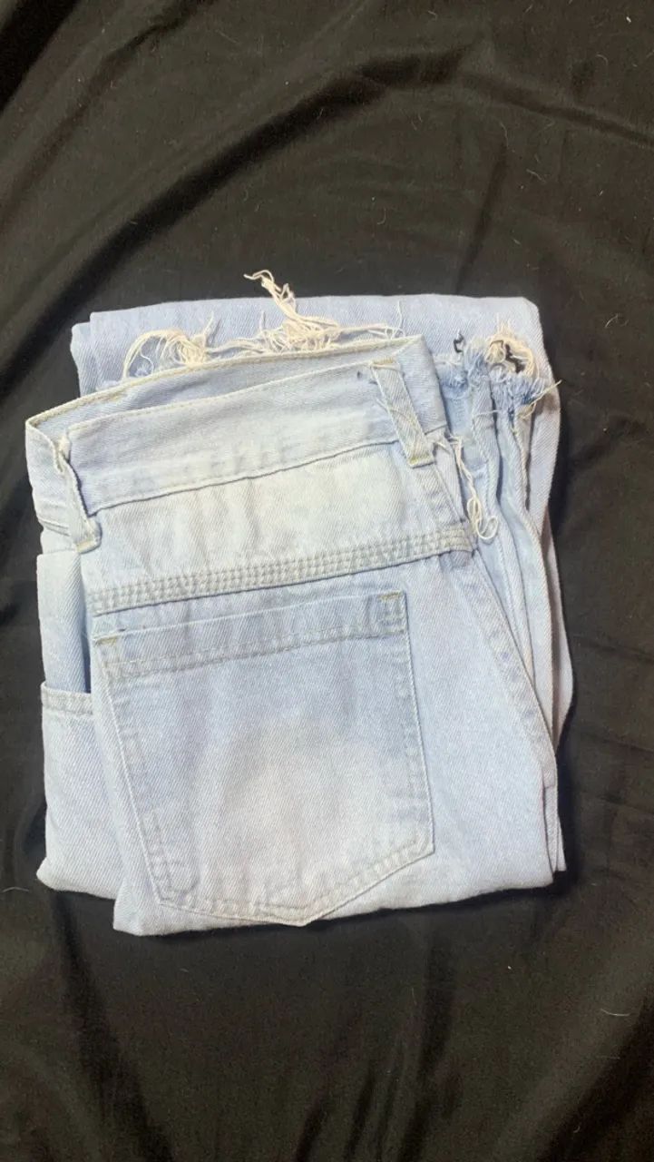 calça baggy adolescente 