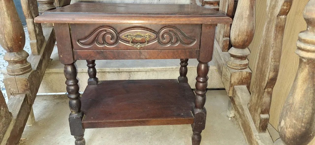 Mesa de cabeceira em madeira  - Foto 3