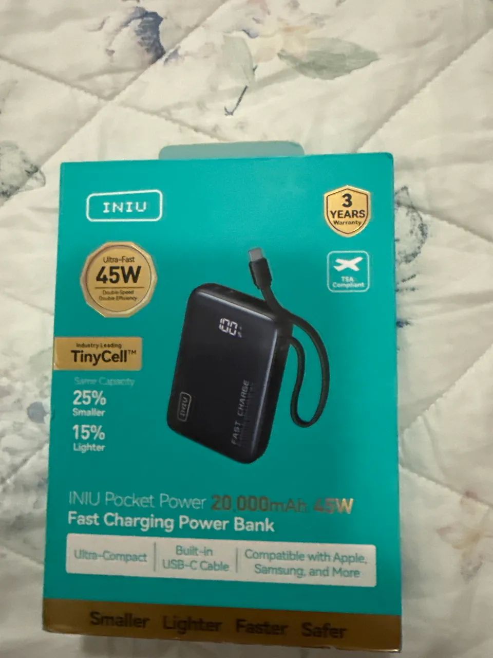 Power Bank Fast charging 20.000mAh