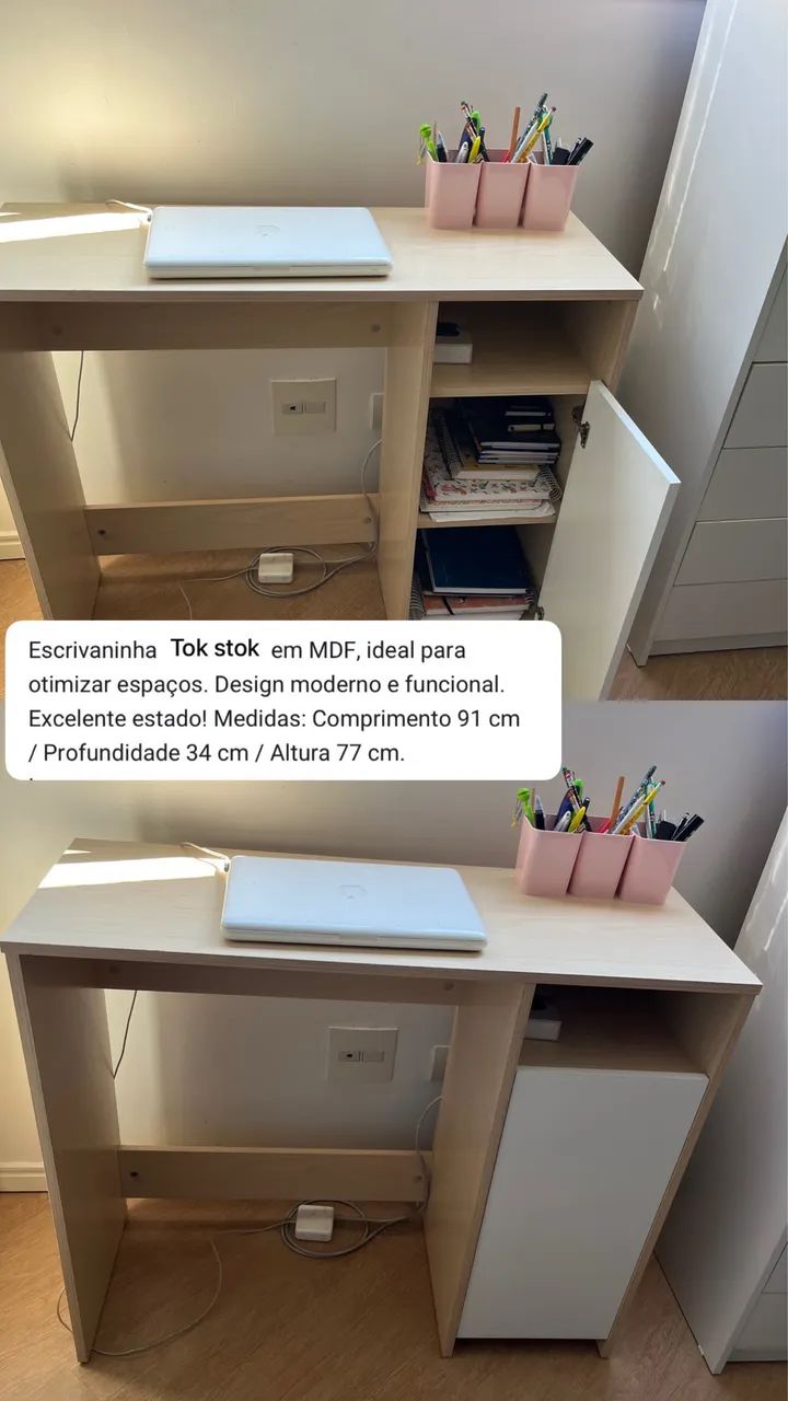 Escrivaninha Tok Stok  - Foto 4